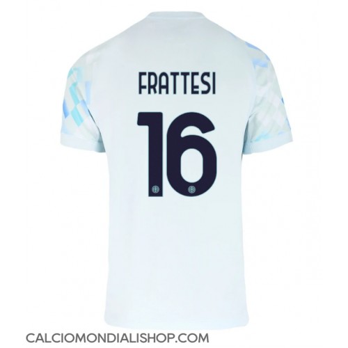 Maglie da calcio Inter Milan Davide Frattesi #16 Seconda Maglia 2025-26 Manica Corta